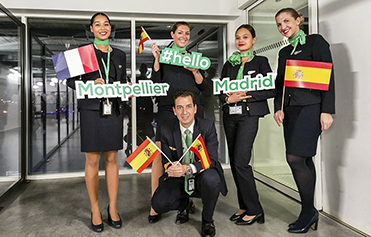 Transavia lanza nueva ruta entre Madrid y Montpellier